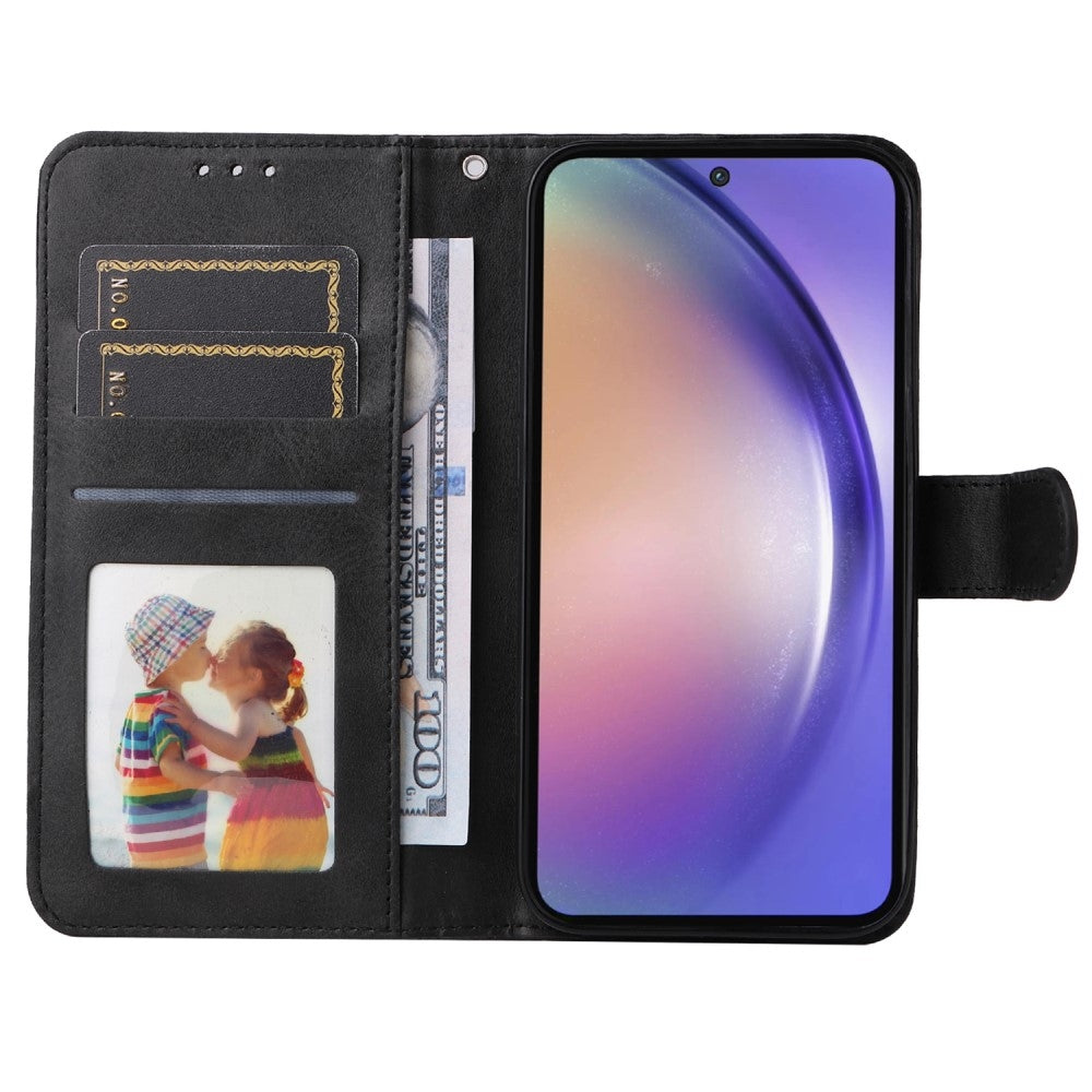 Compatible with Samsung A55 5G Wallet Case PU Leather Black with Card Slots Samsung V1188-ON123-00780-1