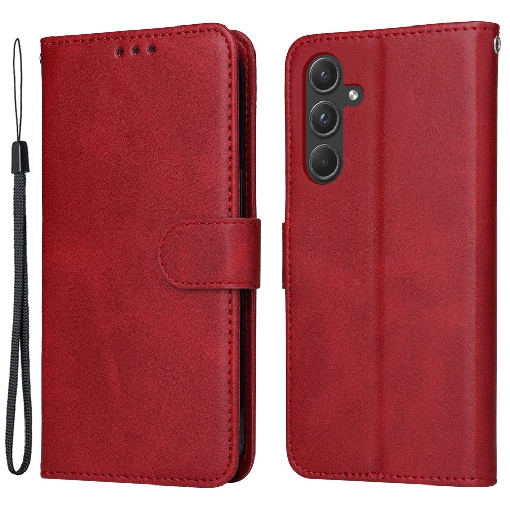 Compatible with Samsung A55 5G PU Leather Wallet Case Samsung, Red V1188-ON123-00780-5