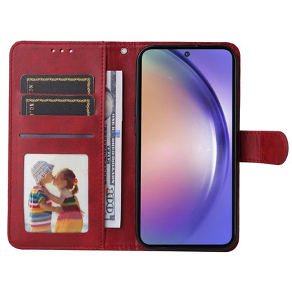 Compatible with Samsung A55 5G PU Leather Wallet Case Samsung, Red V1188-ON123-00780-5