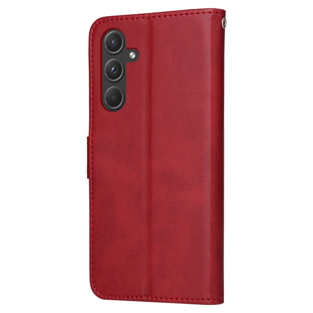 Compatible with Samsung A55 5G PU Leather Wallet Case Samsung, Red V1188-ON123-00780-5