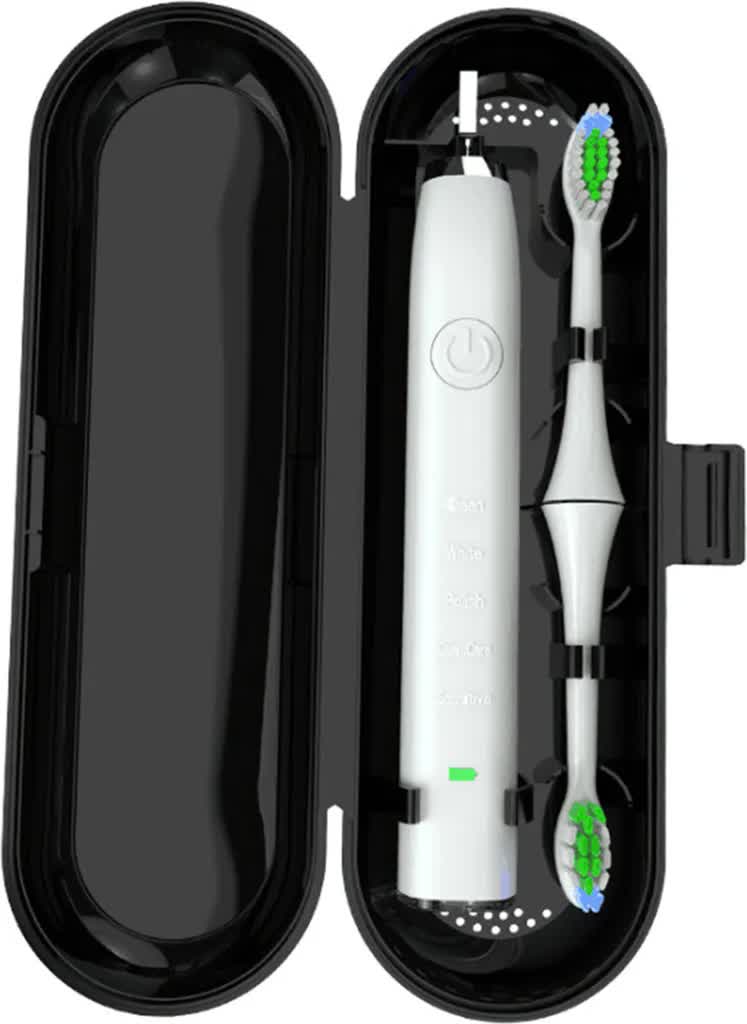 Electric Toothbrush Case - Dual-Pack Travel Holder for Braun, Compatible with Oral-B V1188-ON123-01877-1