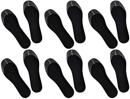 Activated Carbon Shoe Insoles for Odor Neutralization and Moisture Absorption, 6 Pairs V1188-ON123-02471-1