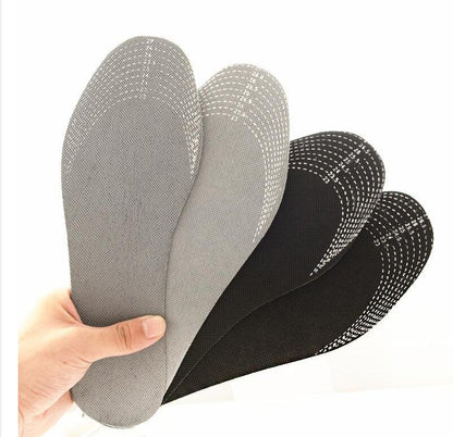 Activated Carbon Shoe Insoles for Odor Neutralization and Moisture Absorption, 6 Pairs V1188-ON123-02471-1