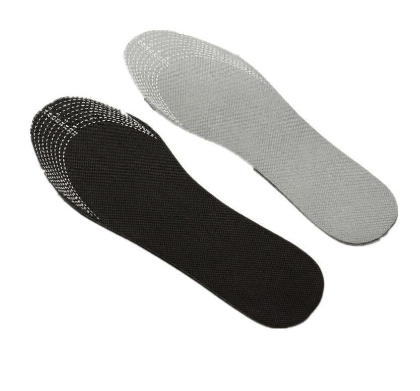 Activated Carbon Shoe Insoles for Odor Neutralization and Moisture Absorption, 6 Pairs V1188-ON123-02471-1