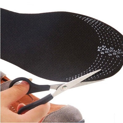 Activated Carbon Shoe Insoles for Odor Neutralization and Moisture Absorption, 6 Pairs V1188-ON123-02471-1