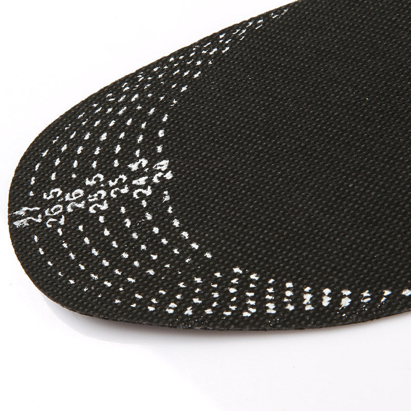 Activated Carbon Shoe Insoles for Odor Neutralization and Moisture Absorption, 6 Pairs V1188-ON123-02471-1