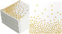 Napkins 100-pack, white and gold napkins Gold napkins Napkins V1188-ONE41-00483