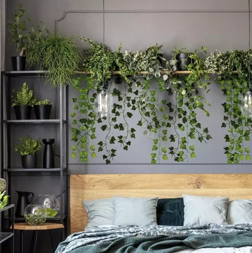 25 meters Ivy garland / Leaf garland - 2 m long Green V1188-ONE60-03103-1
