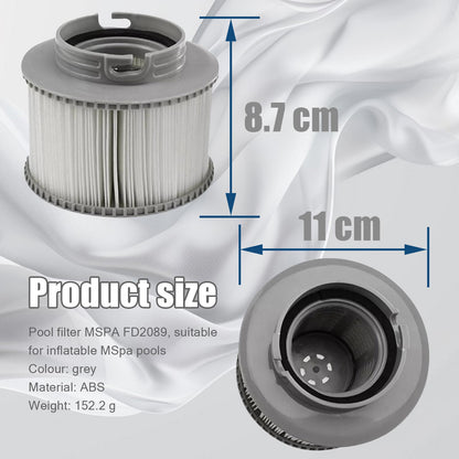 Filter for inflatable MSpa pools 4-pack 4-pack V1188-ONE60-03255-2