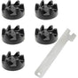 6 pcs Mixer Rubber Coupling Gear for Kitchenaid 9704230 V1188-ONE60-06756-1