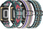 3 Elastic Wristbands, Compatible with Fitbit Charge 5/Fitbit Charge 6 Bracelet for Men and Women, Breathable V1188-ONE60-07390-1