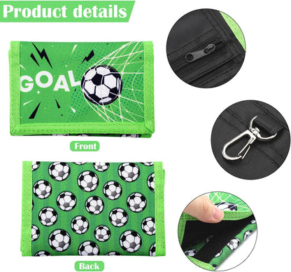 Football Pattern Chest Bag for Boys Mini Wallet Coin Purse V1188-ONE60-08702-1
