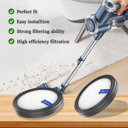 x Replacement Filter for PrettyCare W200/W300/W400/P1/P2 Vacuum Cleaner, Washable. V1188-ONE60-10401-1