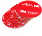 Replacement for 3M VHB 15 x Round Acrylic Foam Double-Sided Tape V1188-ONE60-12985-1