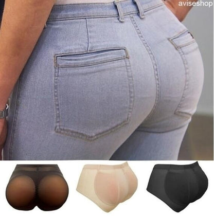 Silicone Buttock Enhancer Hip Lift Panty Black Size M V1188-ONE60-13864-6