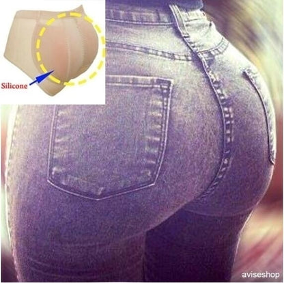 Silicone Buttock Enhancer Hip Lift Panty Black Size M V1188-ONE60-13864-6