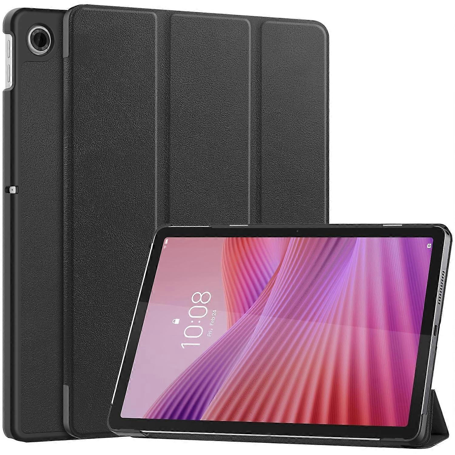 Lenovo Tab TB311FU Compatible Anti-Drop Leather Stand Case Multicolor Black V1188-ONE60-15825-1