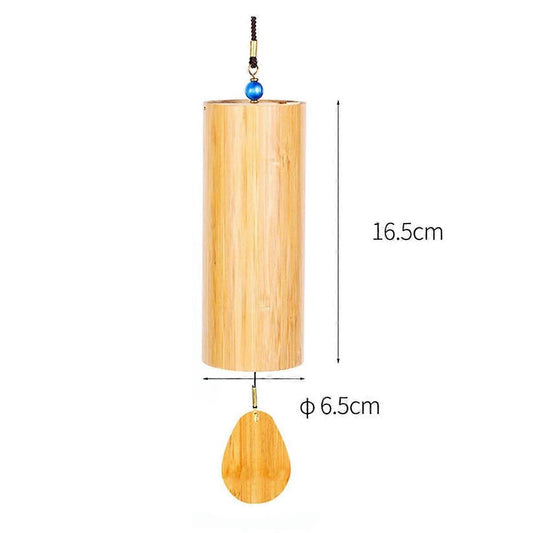 Chakra Wind Chime Meditation Game Outdoor Use Bamboo Sound V1188-ONE60-19051-1