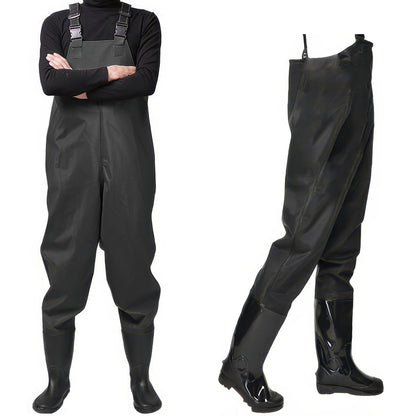 Fishing Waders Black Size 45 V1188-ONE60-27502-1