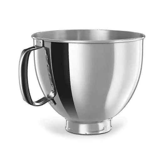 304 Stainless Steel Bowl Compatible with KitchenAid Classic and Artisan 4.5-5 QT Tilt-Head Mixers 5 Quart V1188-ONE60-30202-1