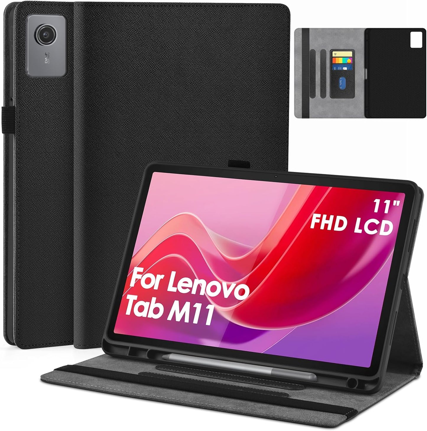 Lenovo Tab M11 Case Black KATUMO Compatible V1188-ONE60-32277-1