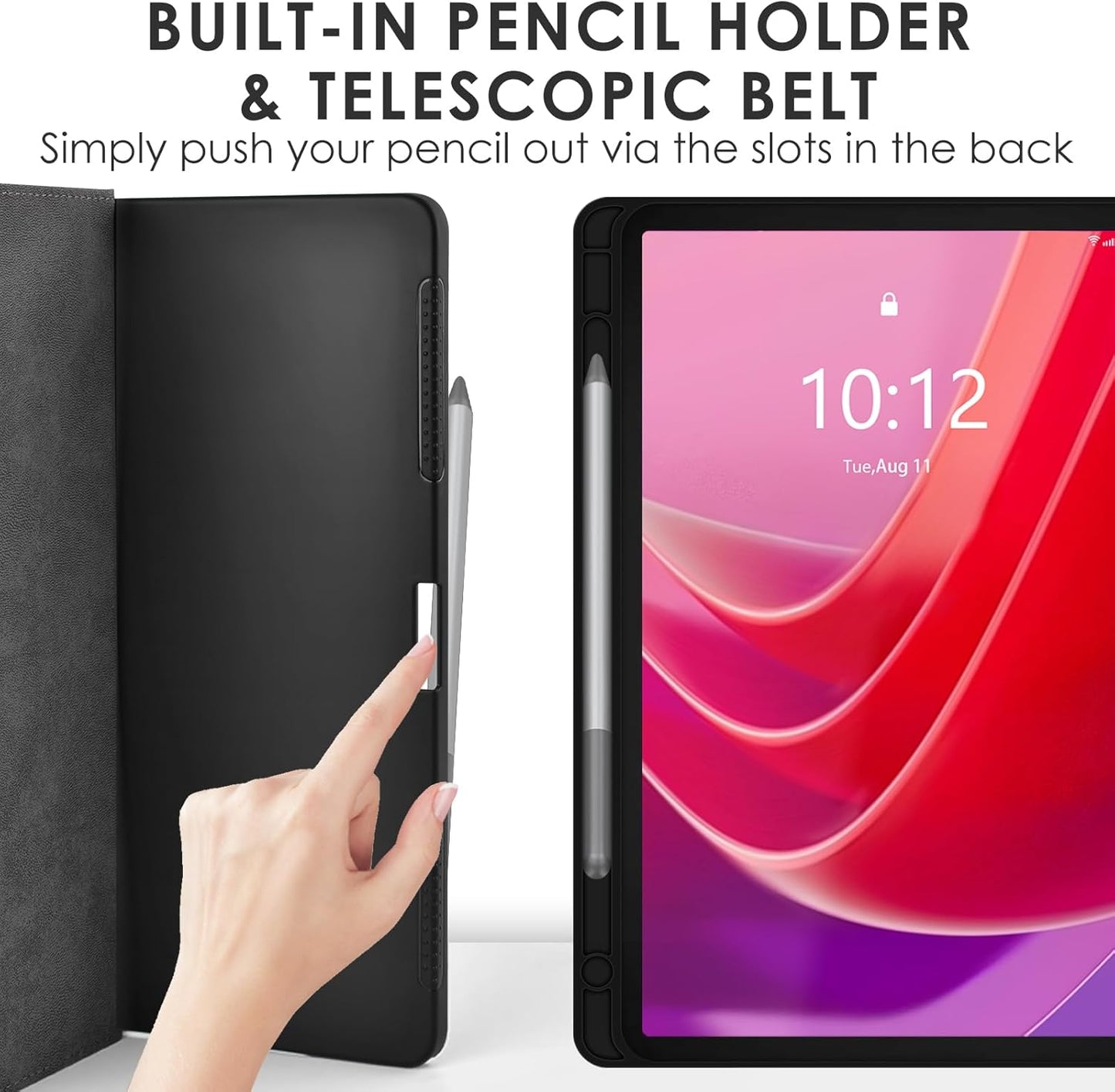 Lenovo Tab M11 Case Black KATUMO Compatible V1188-ONE60-32277-1