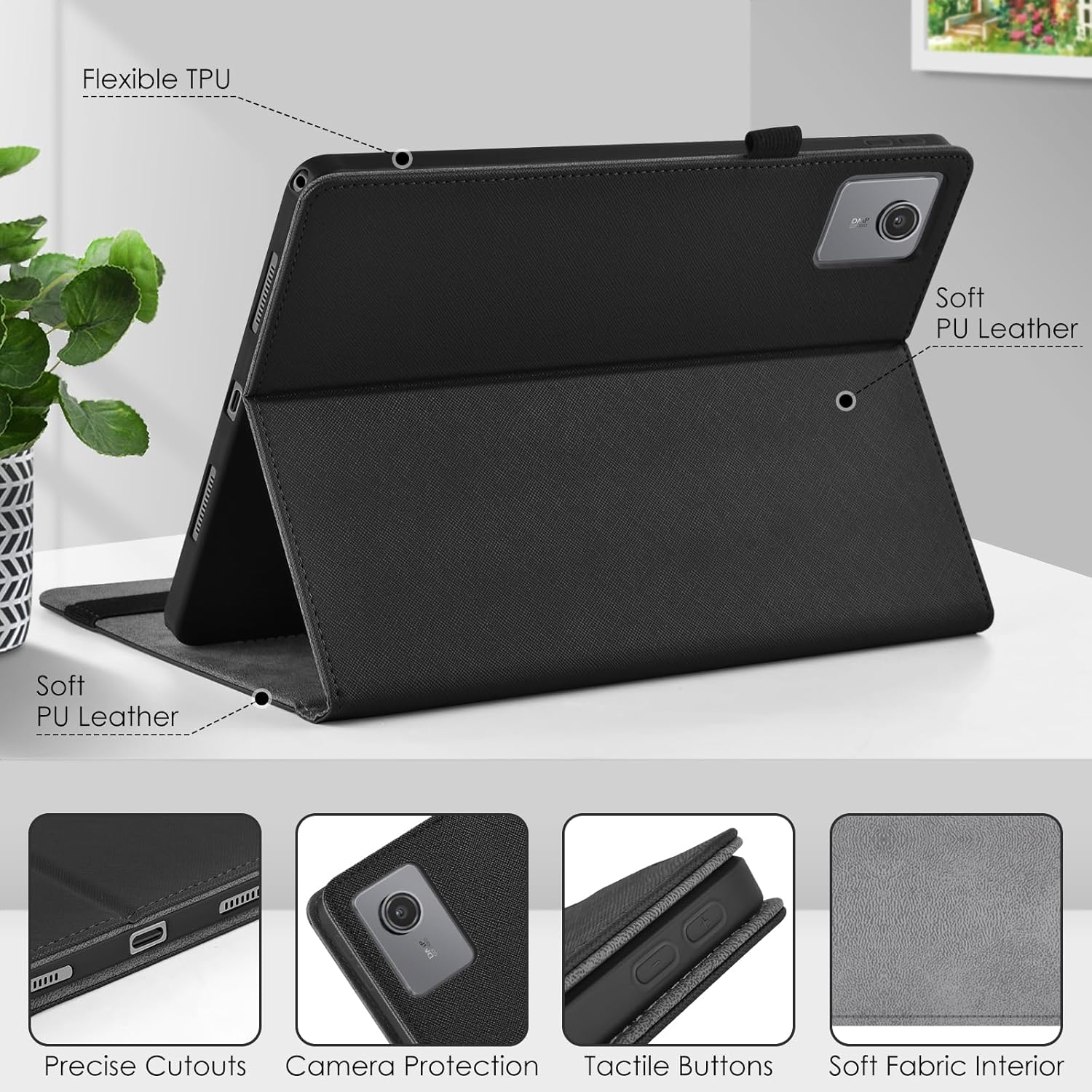 Lenovo Tab M11 Case Black KATUMO Compatible V1188-ONE60-32277-1