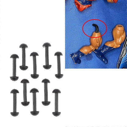 Replacement Rubber Band Leg Connectors Clips For Motu Vintage Figures V1188-ONE60-33297-1