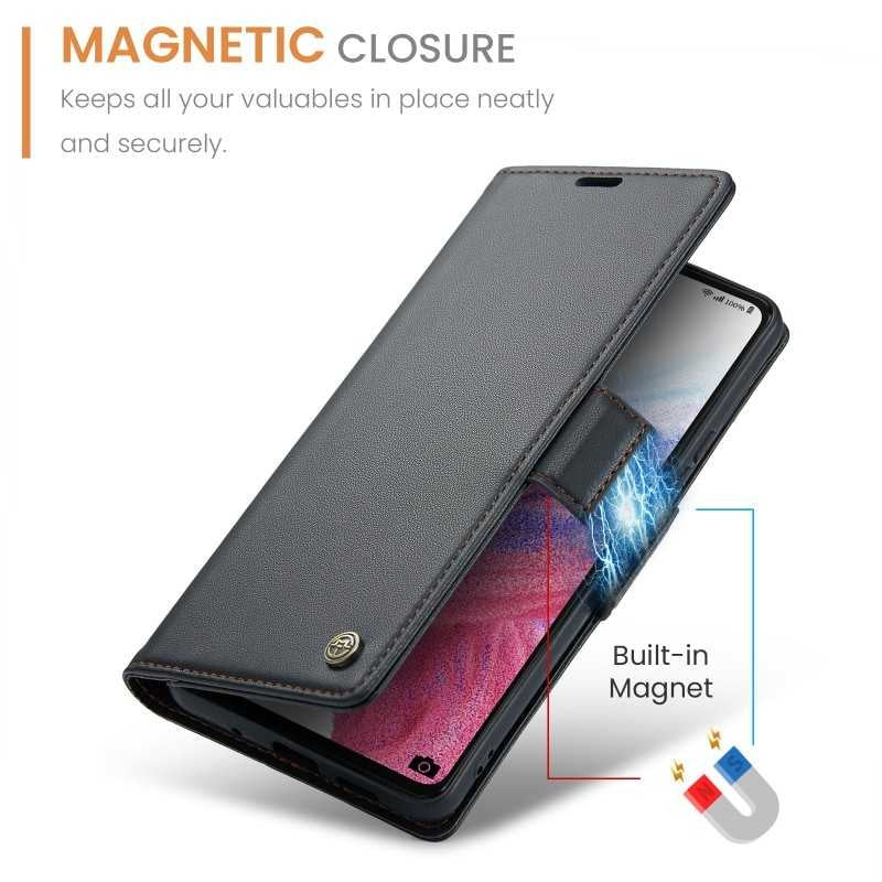Compatible with Samsung A53 5G Case CaseMe Skin Pro Protective Cover Black V1188-ONEFD72-08068-1