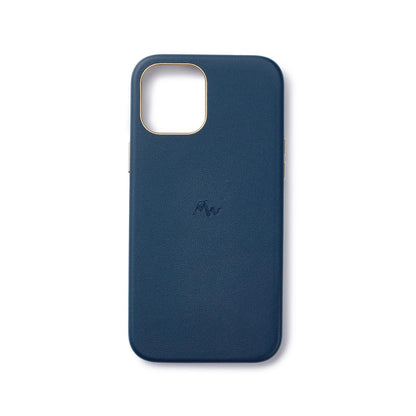 iPhone 12 / 12 Pro - MagSafe Leather Mobile Case - Marie Wolt Blu Blue iPhone 12/12 Pro V1188-ONEFD72-08430-1