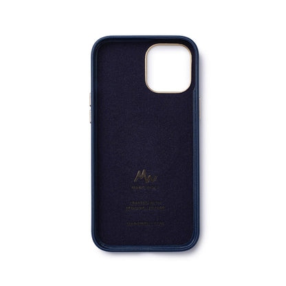 iPhone 12 / 12 Pro - MagSafe Leather Mobile Case - Marie Wolt Blu Blue iPhone 12/12 Pro V1188-ONEFD72-08430-1