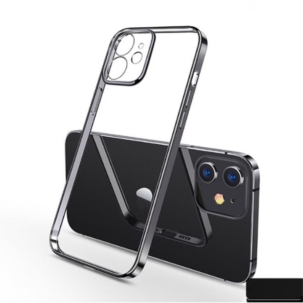Compatible with Apple iPhone 12 Case, Black V1188-ONEFD72-08442-1