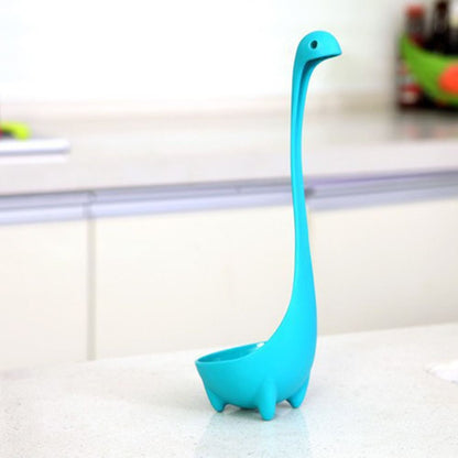 Nessie Soup Ladle 3-Pack with Loch Ness Design Upright Spoon Compatible with Kitchen Bar Tools V1188-ONEFD72-09479-1