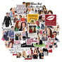 50pcs Gossip Girl Blair Serena Chuck Dan TV Quotes Scrapbook Graffiti Stickers V1188-ONEFD72-09733-1