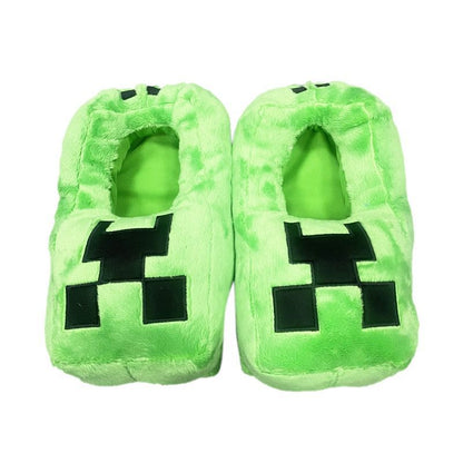 Minecraft Slippers Green Sizes 20-36 V1188-ONEFD72-12833-1