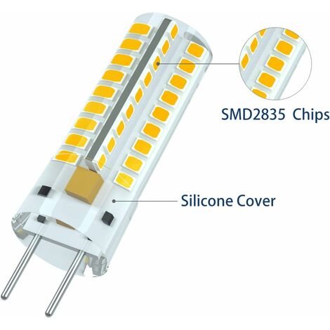 G6.35 LED Bulb 12V 7W 50W Equivalent Warm White 3000K 360 Degree Beam Angle for Cabinet Lighting Non Dimmable V1188-PA0915-532-1