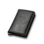 Carbon Fiber Wallet Men RFID Black Trifold Leather Slim Mini Small Money Card Holder V1188-PA0916-160-1