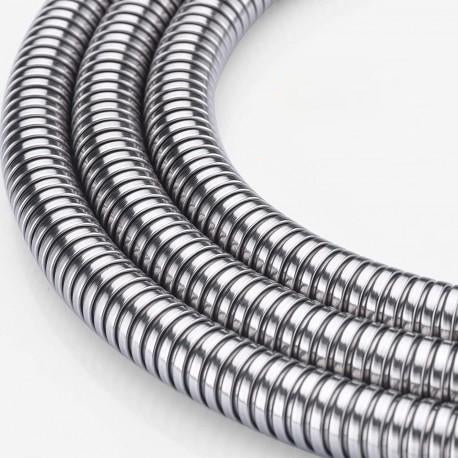 3m Stainless Steel Shower Hose Silver V1188-PA0916-3680-1