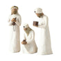 Willow Tree Three Wise Men Nativity Figurine Set Hand Painted Sculpture 26027 V1188-PA0916-554-1