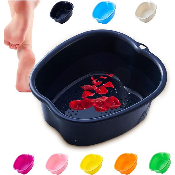 Large Foot Bath Bowl Thickened Solid Plastic Foot Basin Soaking Basin Foot Bath Foot Bath Foot Therapy V1188-PA0916-568-2