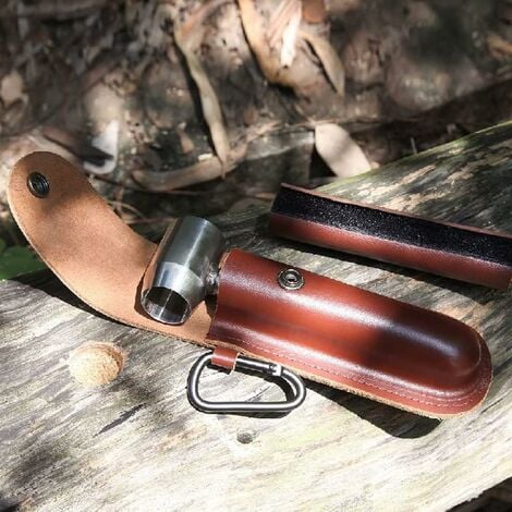 Hand Drill for Woodworking with Leather Case Compatible with Bushcraft Settlers Tools Outdoor Woodworking V1188-PA0919-1624-1