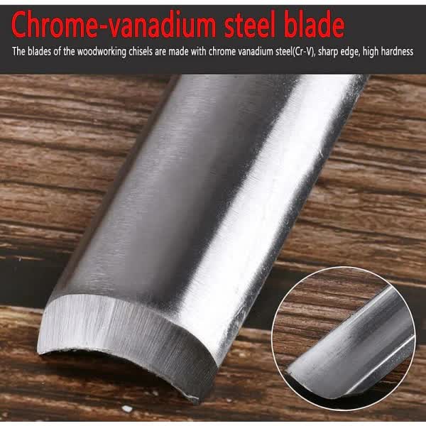 4-Piece Wood Chisel Set for Wood Carving and DIY V1188-PACJ-W-3946