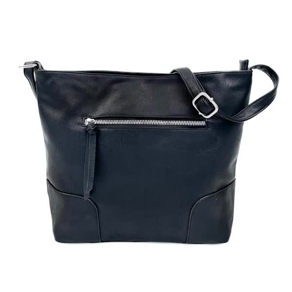 Black Shoulder Bag for Women V1188-PACJ-W-5862