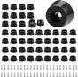 Rubber Feet for Cutting Boards Compatible with Multiple Brands 50 Pieces with Stainless Steel Screws V1188-PAHH-16721