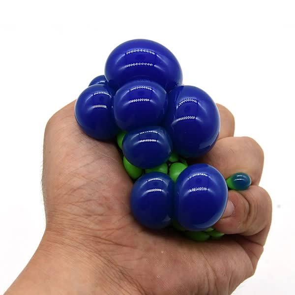 Stress Balls 4-Pack Mesh Textured for Adults Kids Therapy Squeeze V1188-PAHH-6608