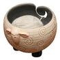 Ceramic Yarn Bowl for Knitting Holds Yarn Ball 15cm x 11cm V1188-PAHT-3588
