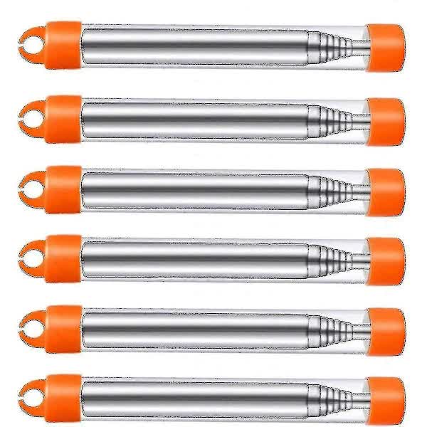 Collapsible Outdoor Fire Bellows 6-Pack Stainless Steel V1188-PAPO-10715