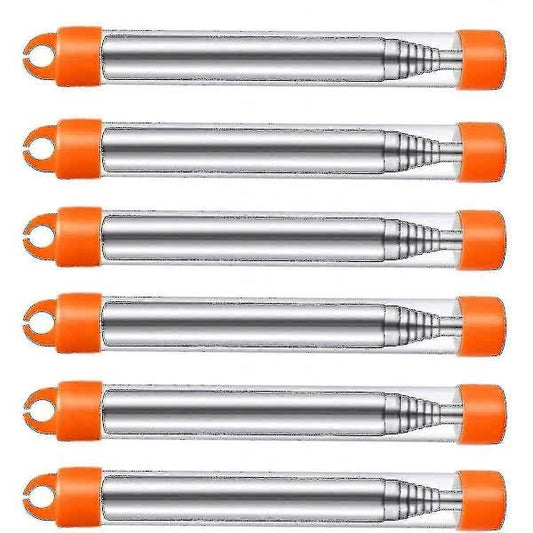 Collapsible Outdoor Fire Bellows 6-Pack Stainless Steel V1188-PAPO-10715