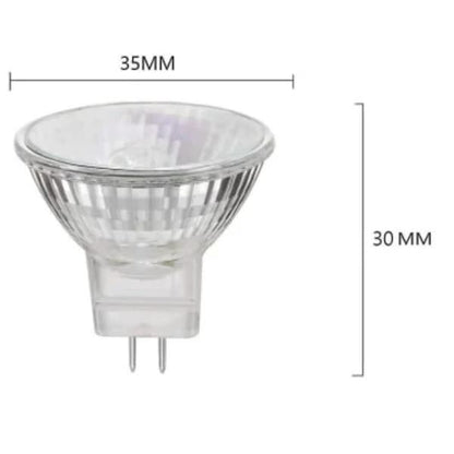 MR11 Halogen Lamp 20W 12V High CRI 6-Pack V1188-PAPO-14814