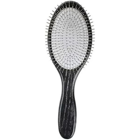 Metal Spike Paddle Brush for Women Men Children Hair Detangling Massage Anti-Static All Hair Types V1188-PAPO-4504